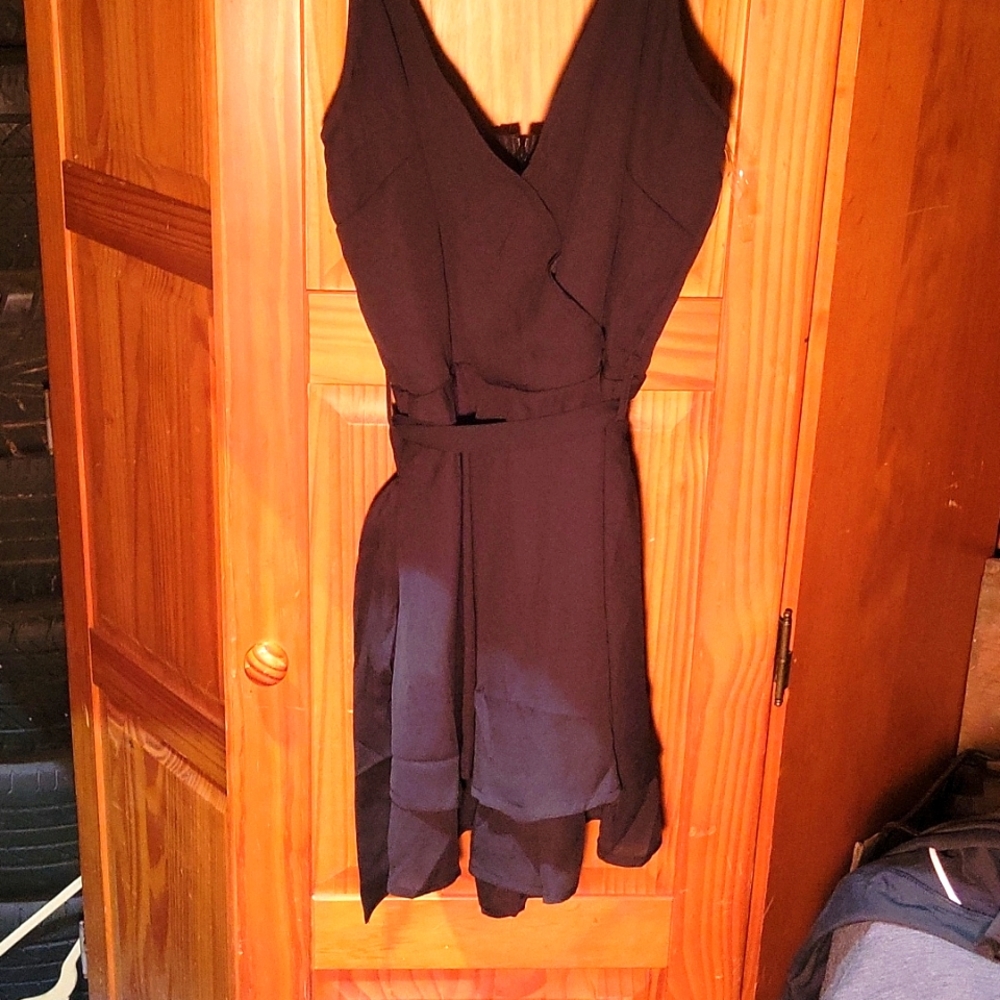 Black rompers size medium